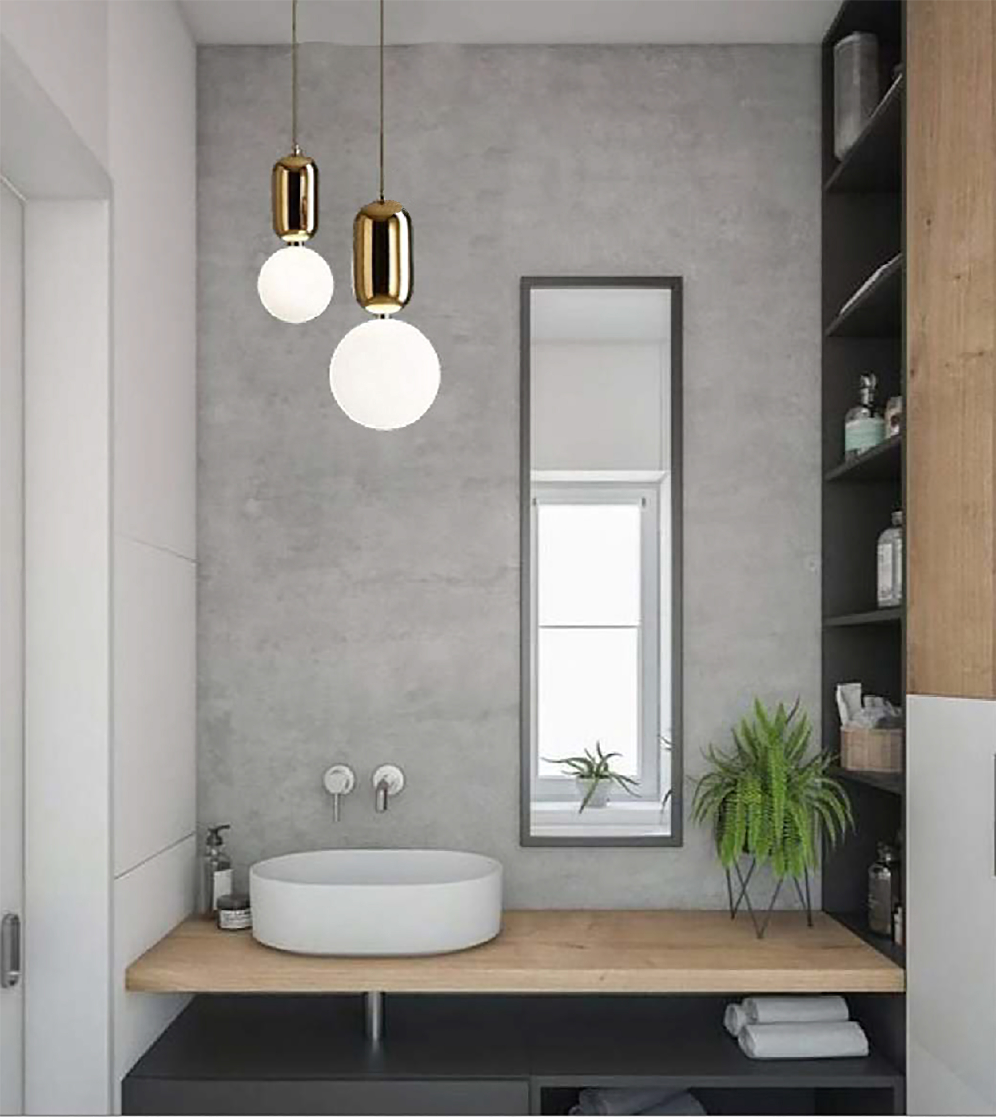 MINIMALISTIC HANGING LIGHT